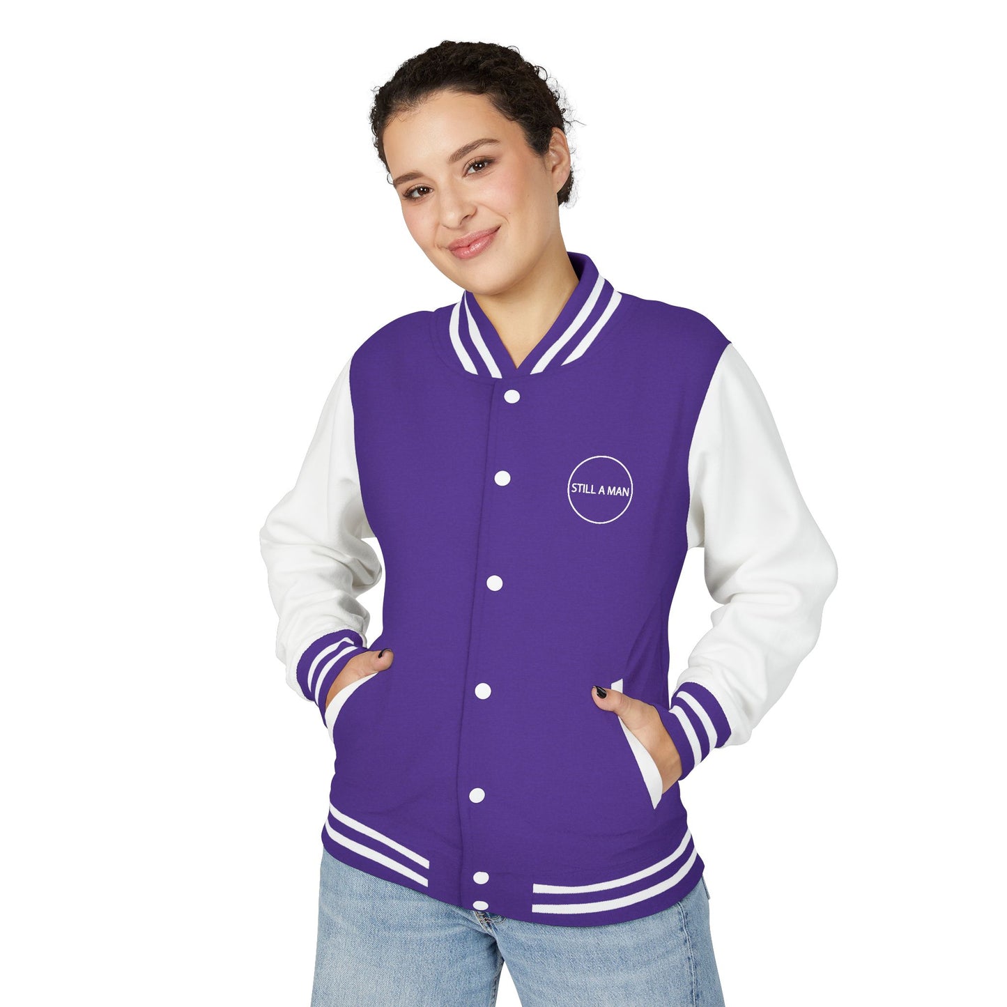 Letterman Jacket — "STILL A MAN" Varsity Jacket
