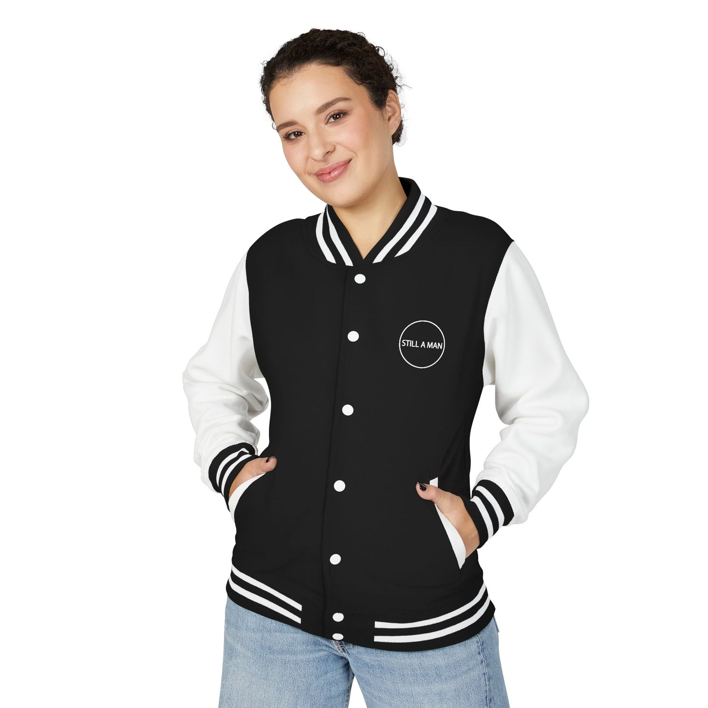 Letterman Jacket — "STILL A MAN" Varsity Jacket