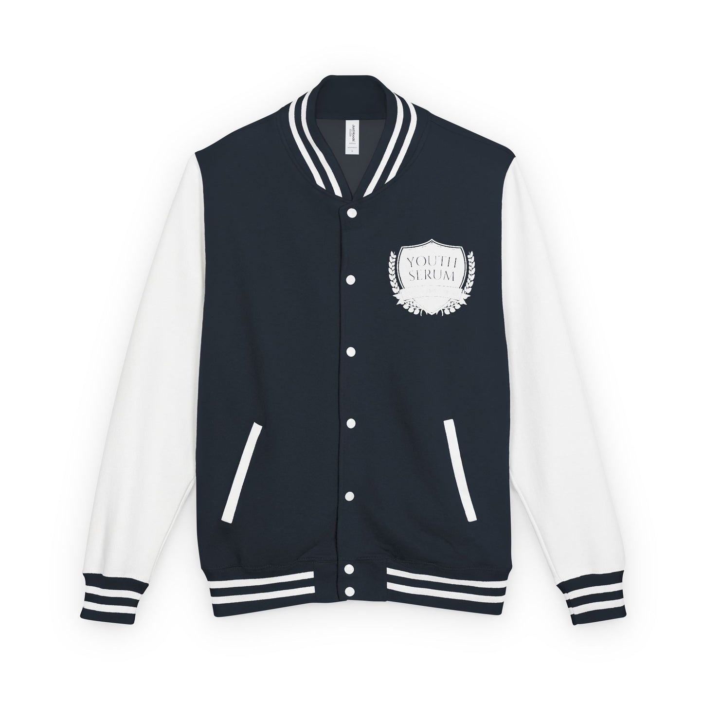 Letterman Jacket — Vintage Shield Crest Varsity Jacket