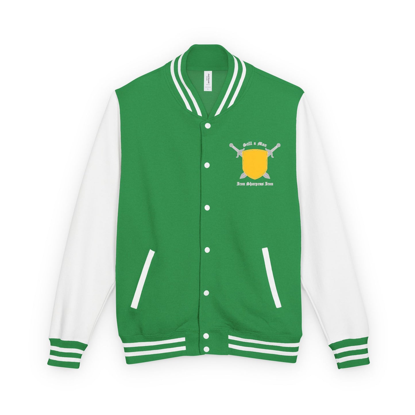 Letterman Jacket — 'Shield & Swords' Crew Varsity Jacket