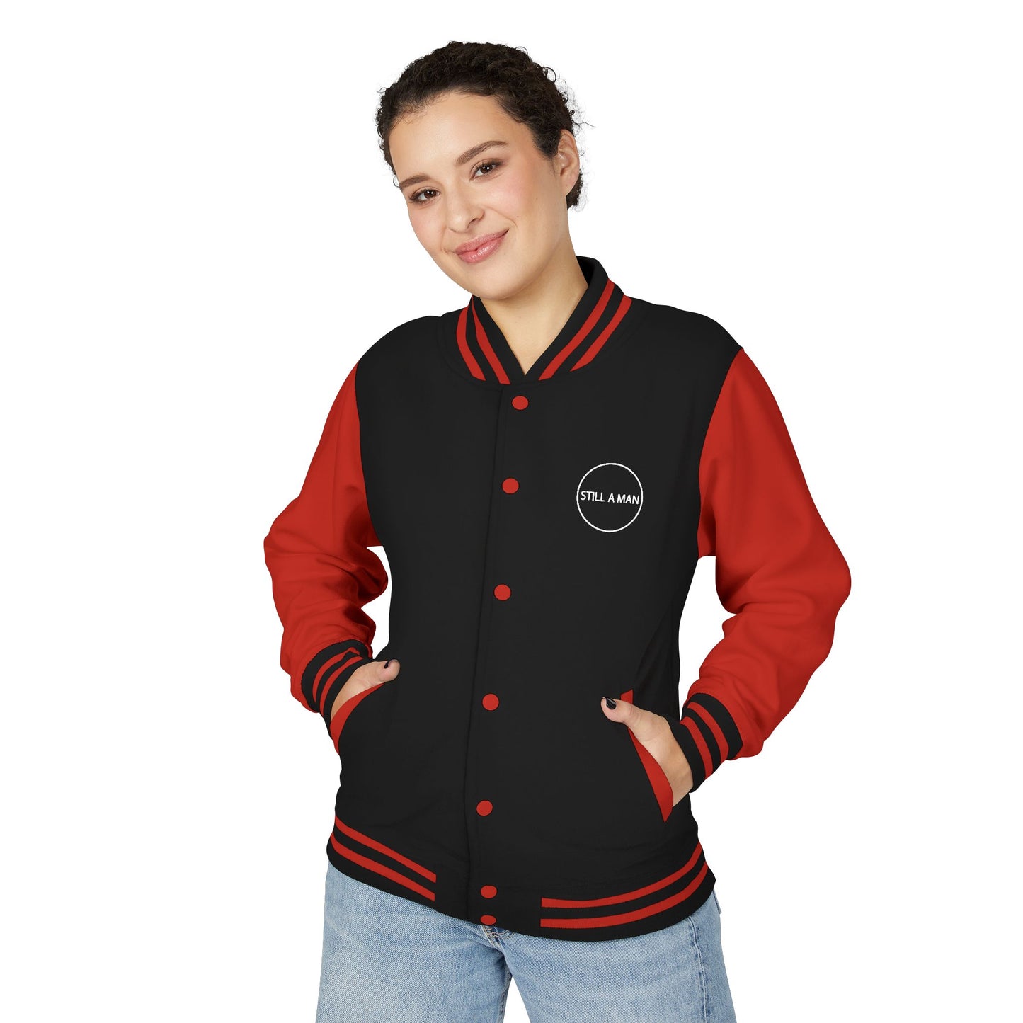 Letterman Jacket — "STILL A MAN" Varsity Jacket