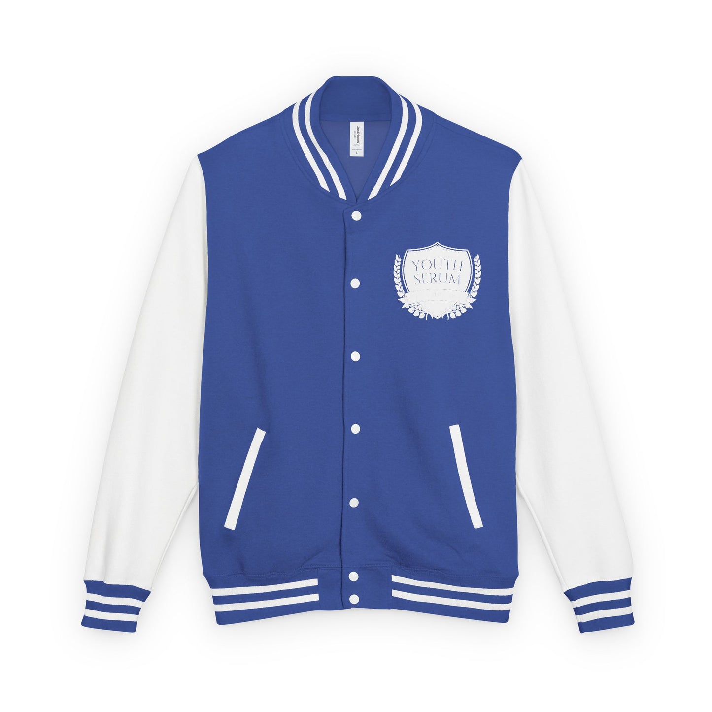 Letterman Jacket — Vintage Shield Crest Varsity Jacket