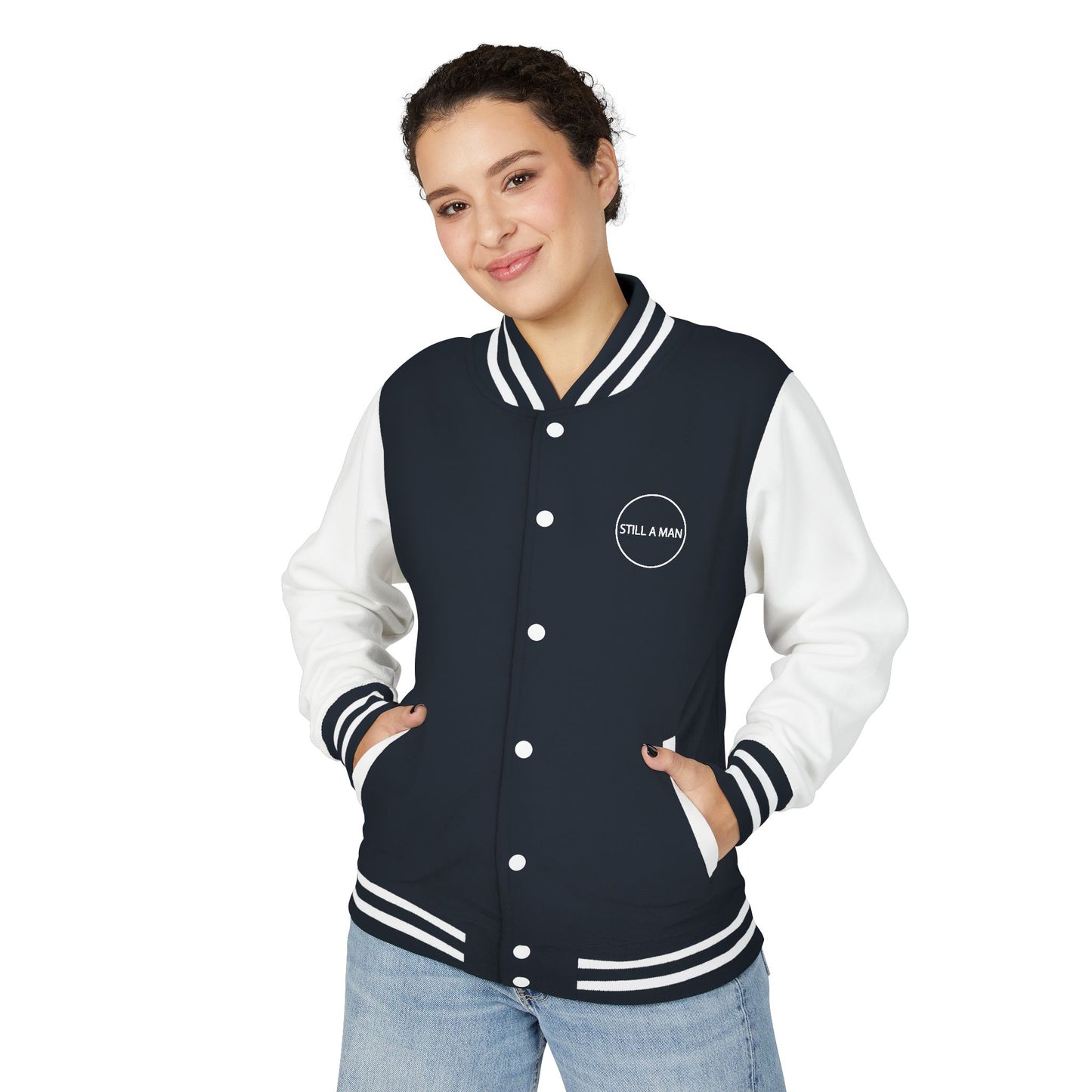 Letterman Jacket — "STILL A MAN" Varsity Jacket