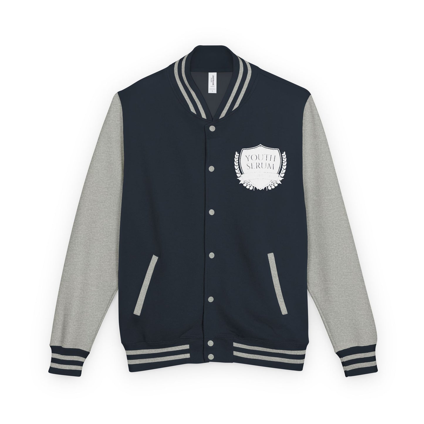 Letterman Jacket — Vintage Shield Crest Varsity Jacket