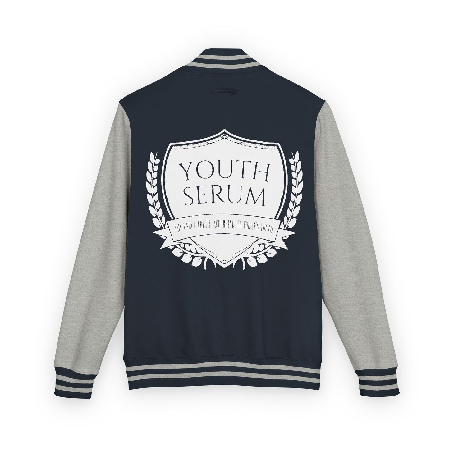 Letterman Jacket — Vintage Shield Crest Varsity Jacket