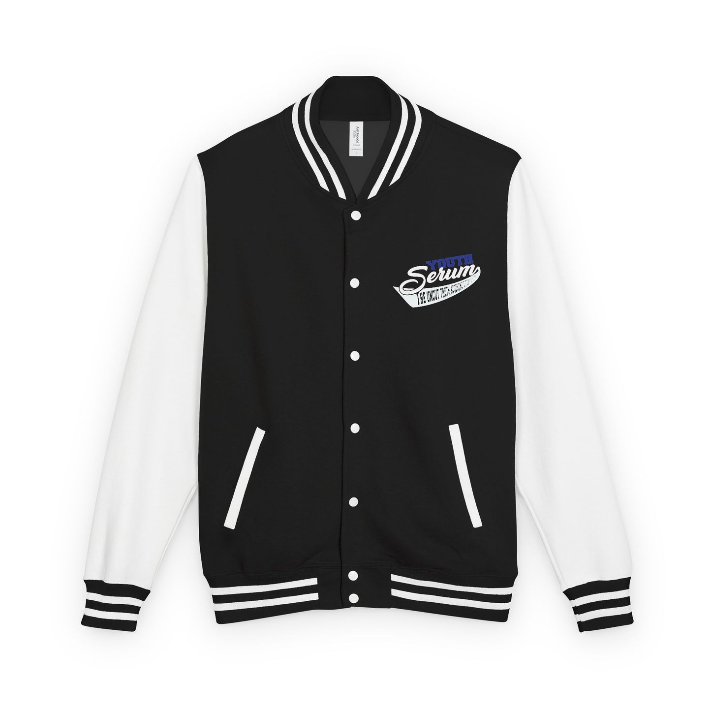 Letterman Jacket - 'Youth Serum' Retro Varsity Bomber