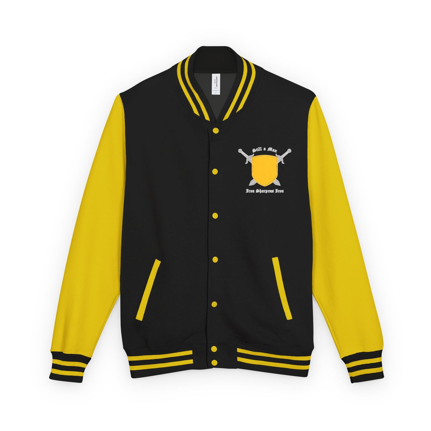 Letterman Jacket — 'Shield & Swords' Crew Varsity Jacket