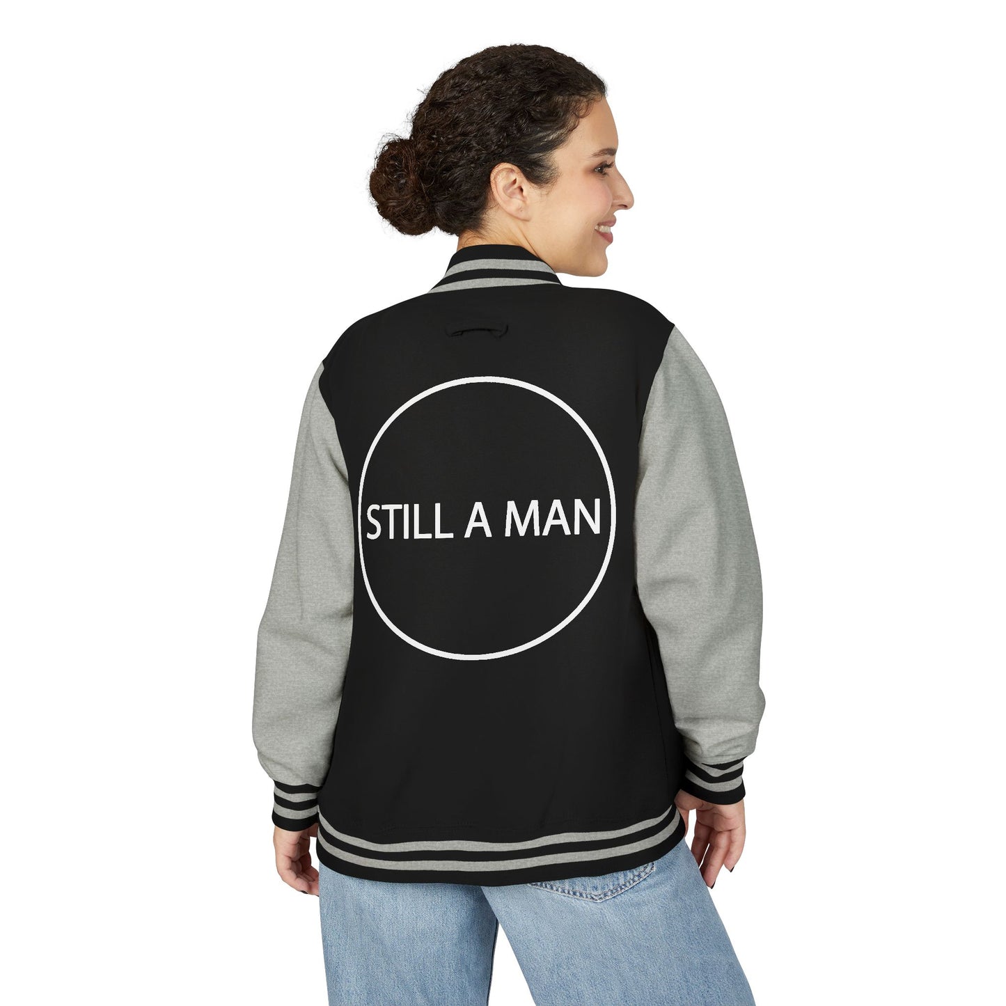 Letterman Jacket — "STILL A MAN" Varsity Jacket