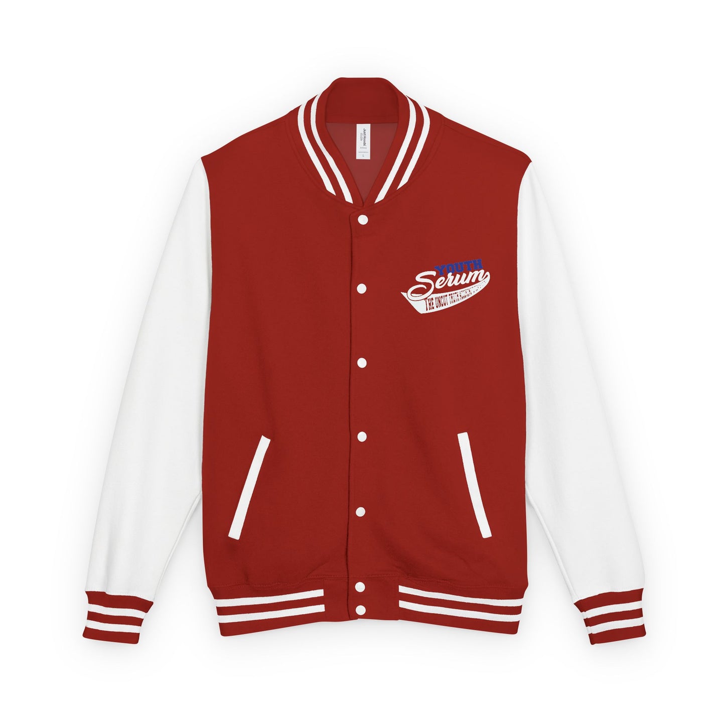 Letterman Jacket - 'Youth Serum' Retro Varsity Bomber