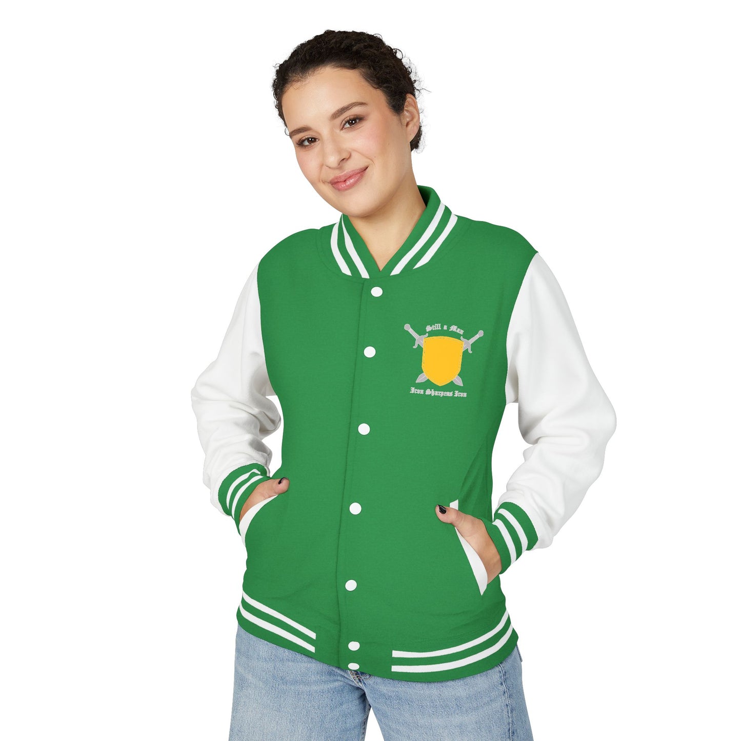 Letterman Jacket — 'Shield & Swords' Crew Varsity Jacket