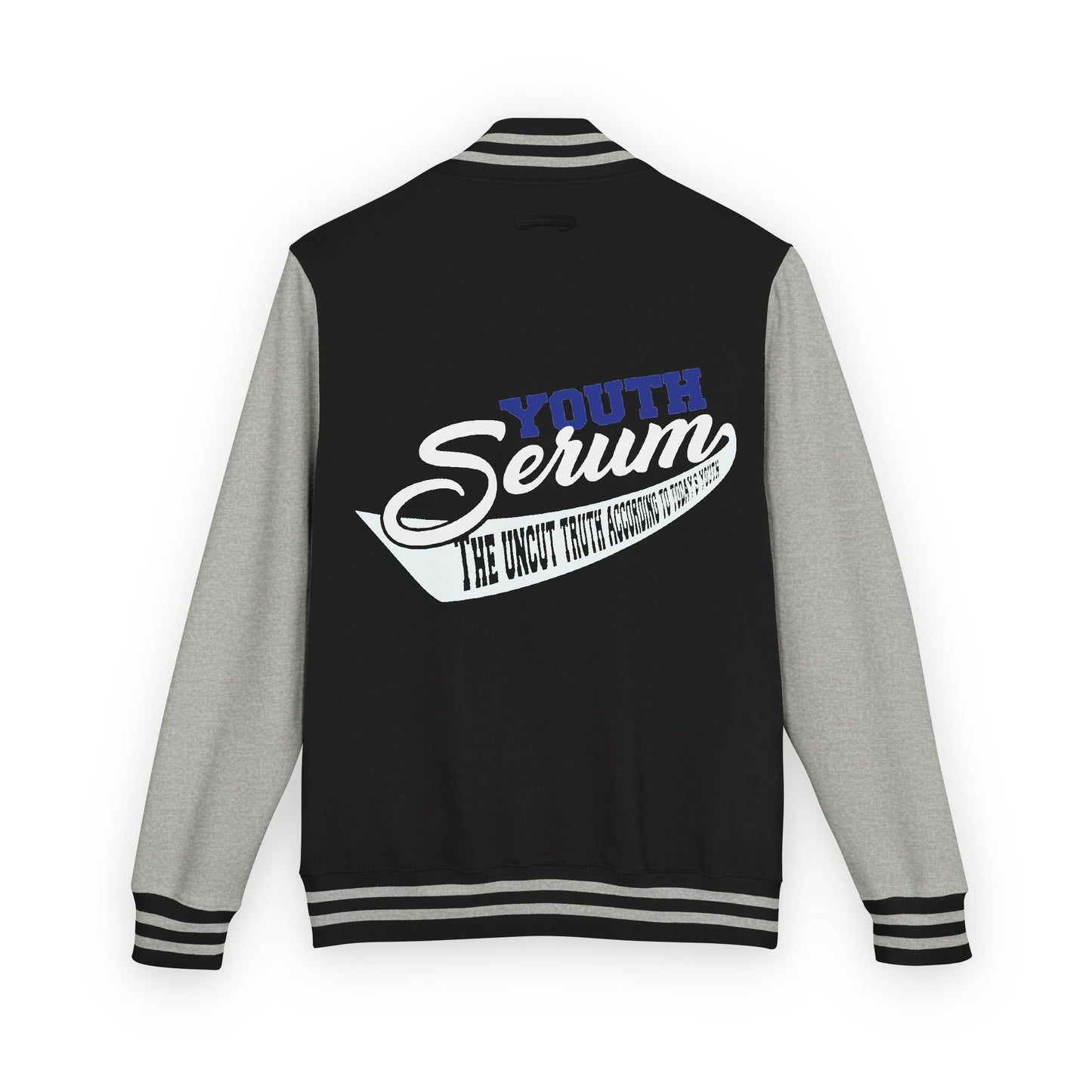 Letterman Jacket - 'Youth Serum' Retro Varsity Bomber