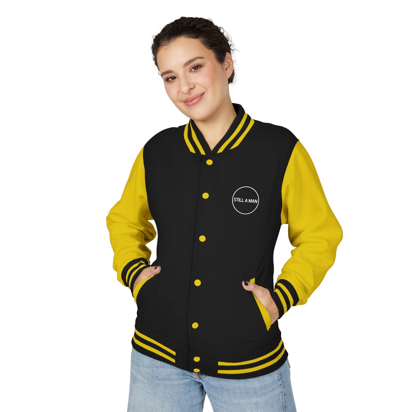 Letterman Jacket — "STILL A MAN" Varsity Jacket