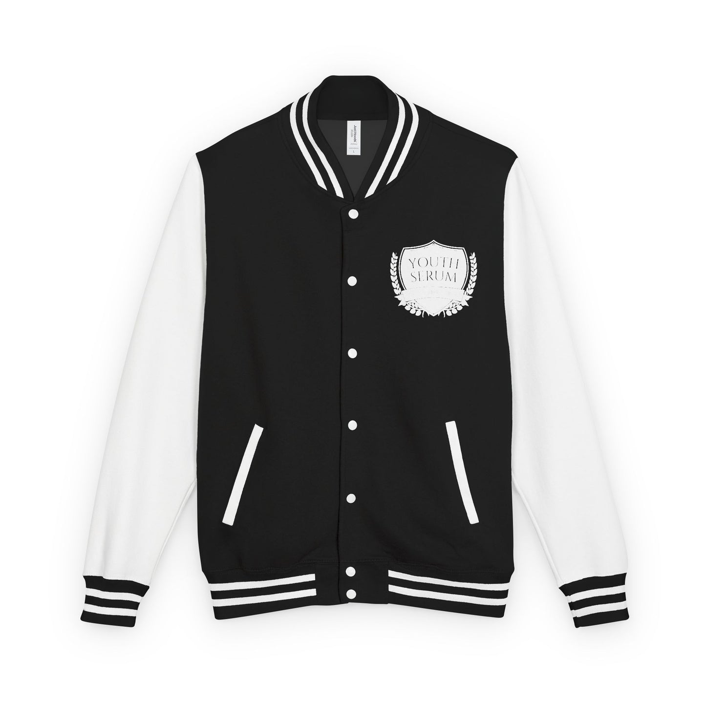 Letterman Jacket — Vintage Shield Crest Varsity Jacket