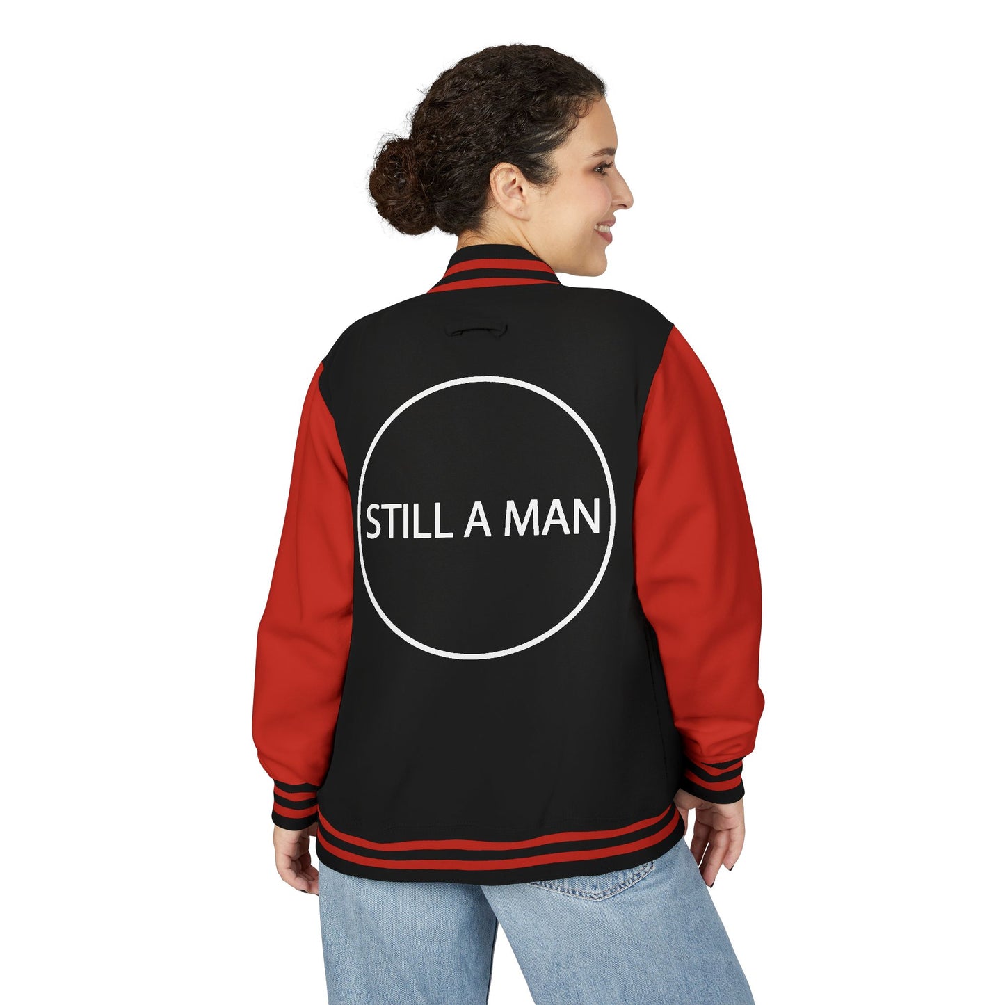 Letterman Jacket — "STILL A MAN" Varsity Jacket