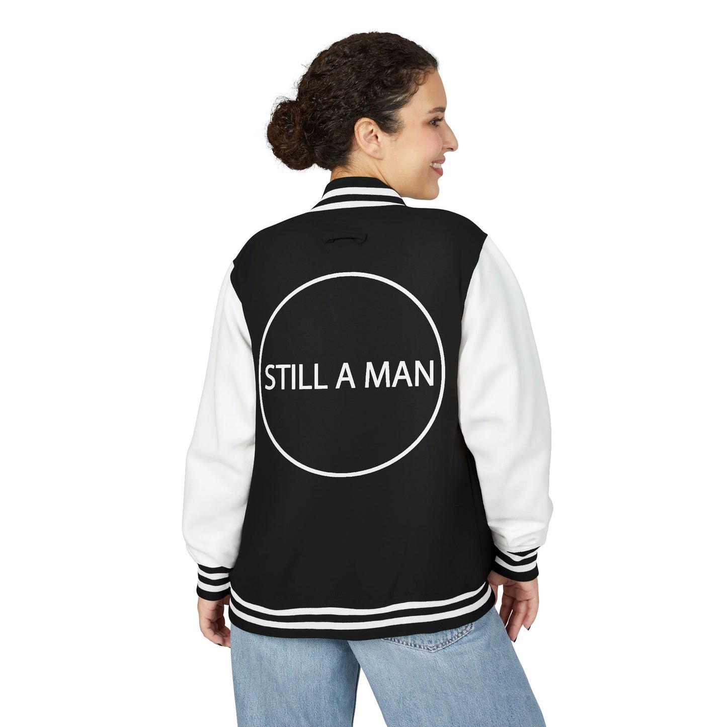 Letterman Jacket — "STILL A MAN" Varsity Jacket