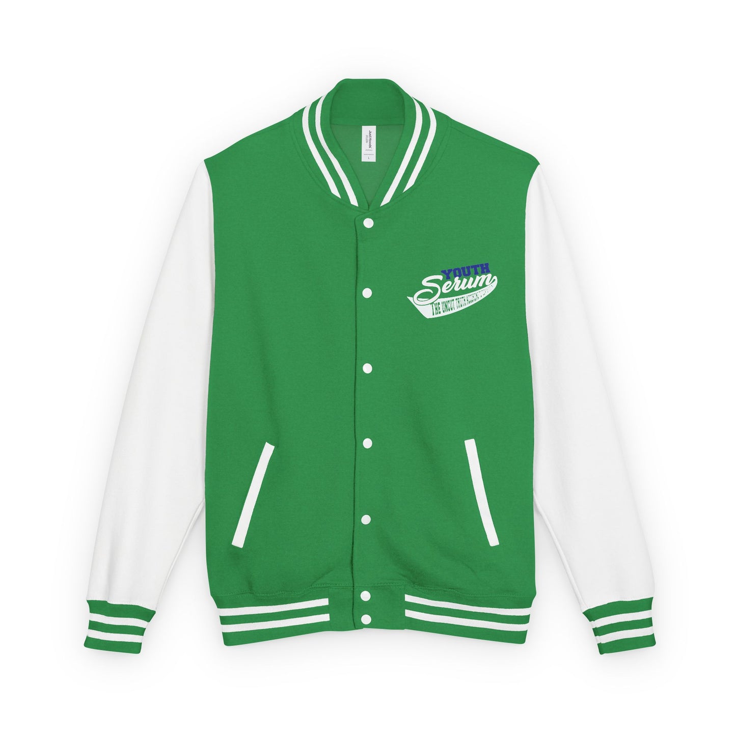Letterman Jacket - 'Youth Serum' Retro Varsity Bomber