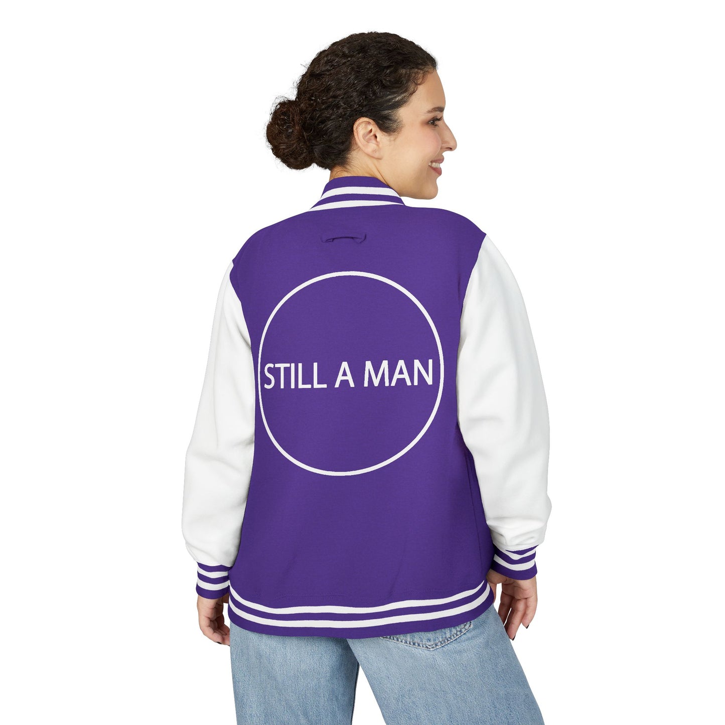 Letterman Jacket — "STILL A MAN" Varsity Jacket