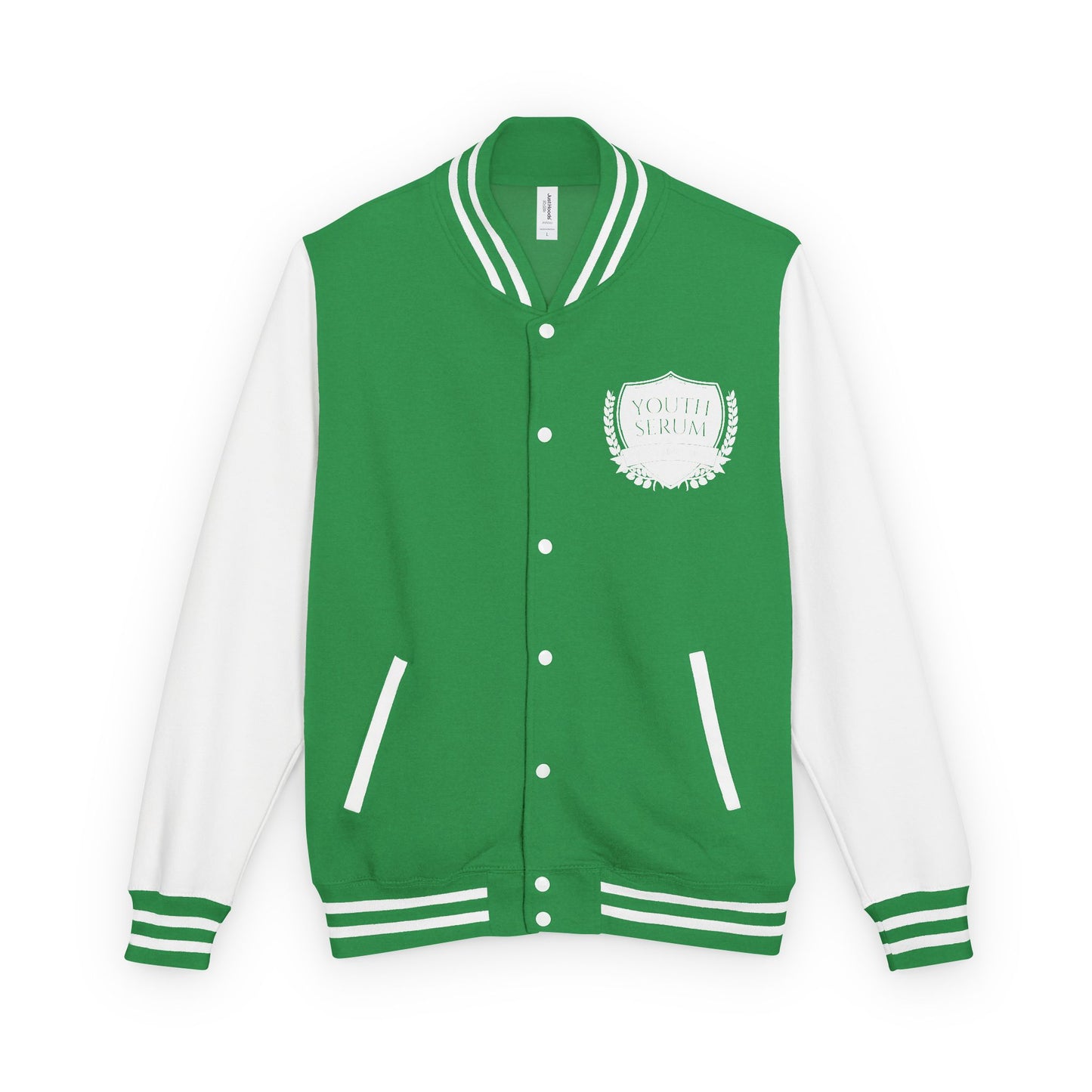 Letterman Jacket — Vintage Shield Crest Varsity Jacket