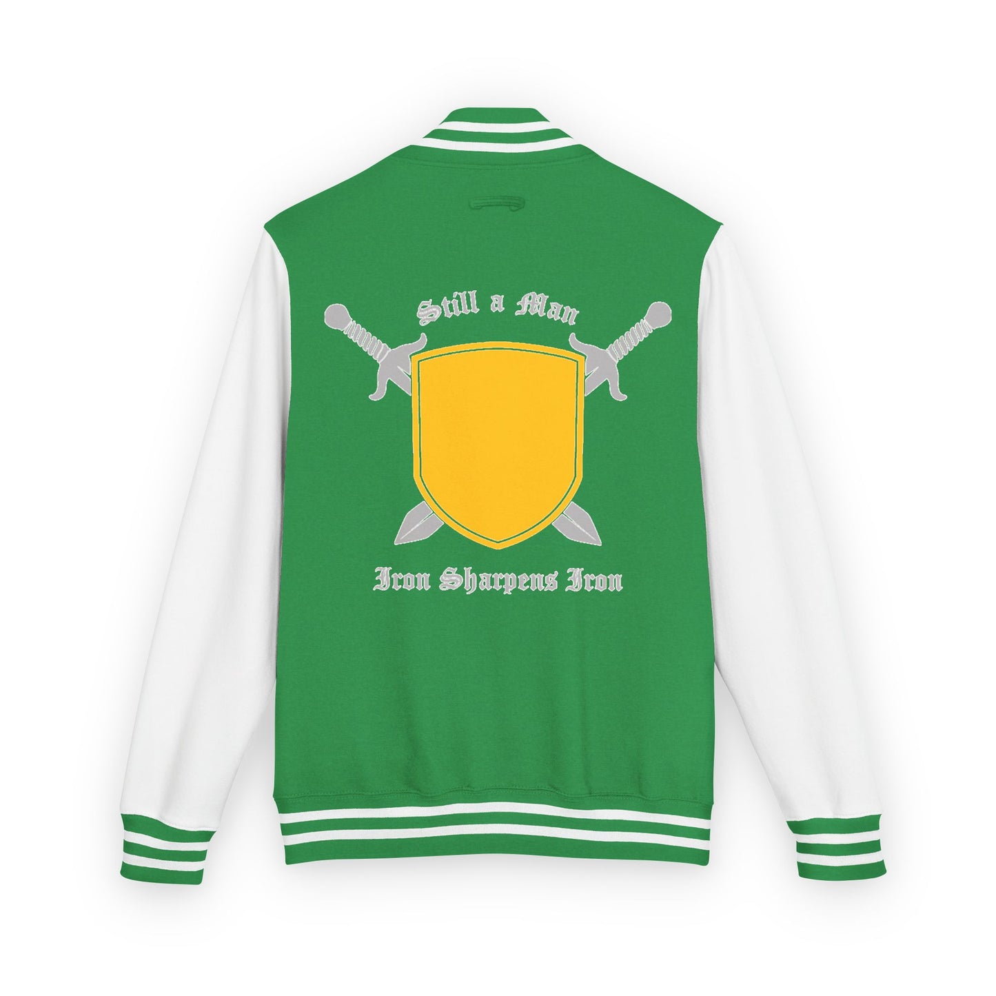 Letterman Jacket — 'Shield & Swords' Crew Varsity Jacket