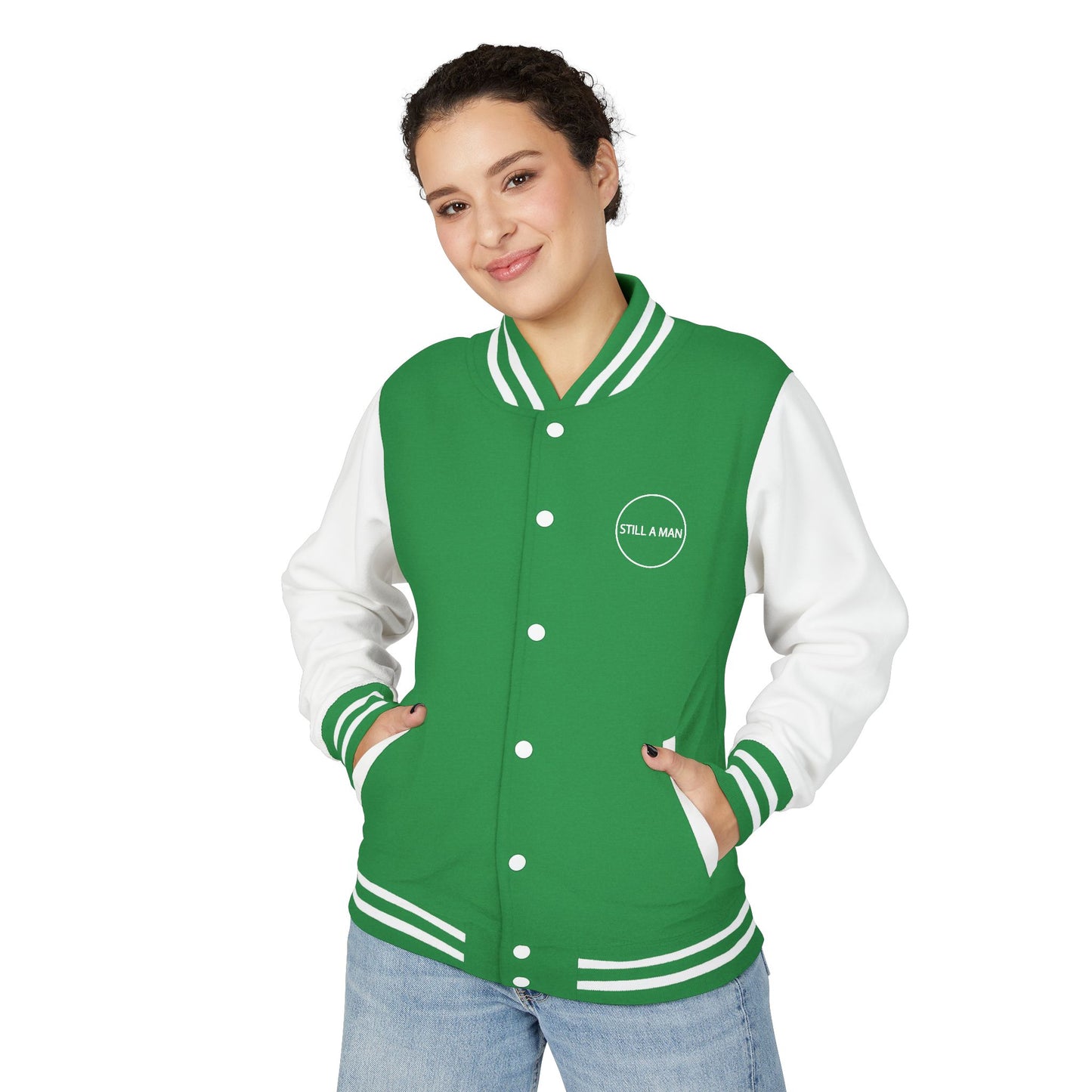 Letterman Jacket — "STILL A MAN" Varsity Jacket