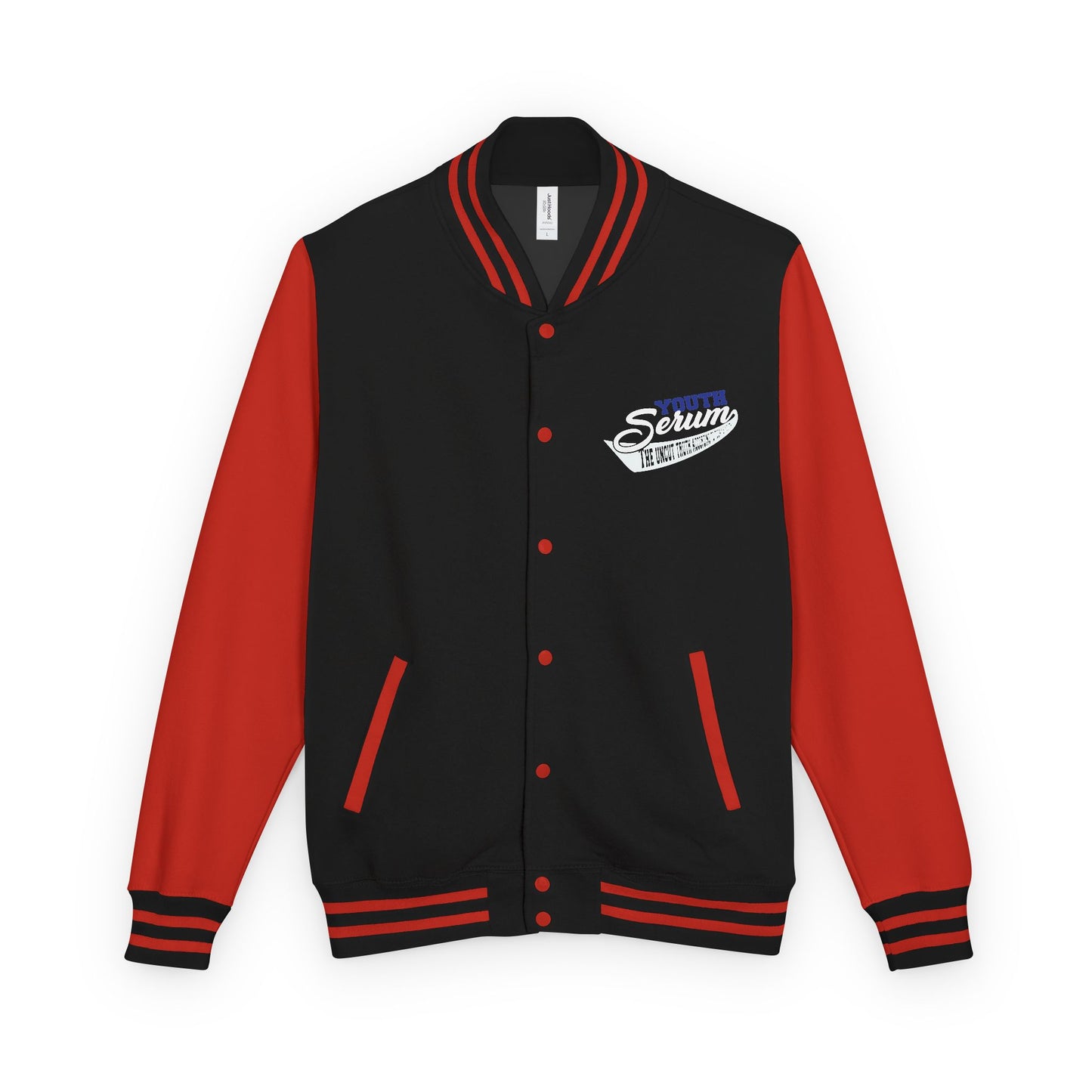 Letterman Jacket - 'Youth Serum' Retro Varsity Bomber
