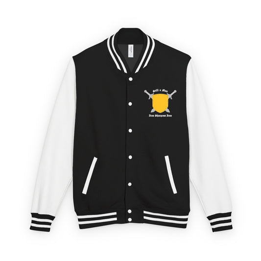 Letterman Jacket — 'Shield & Swords' Crew Varsity Jacket
