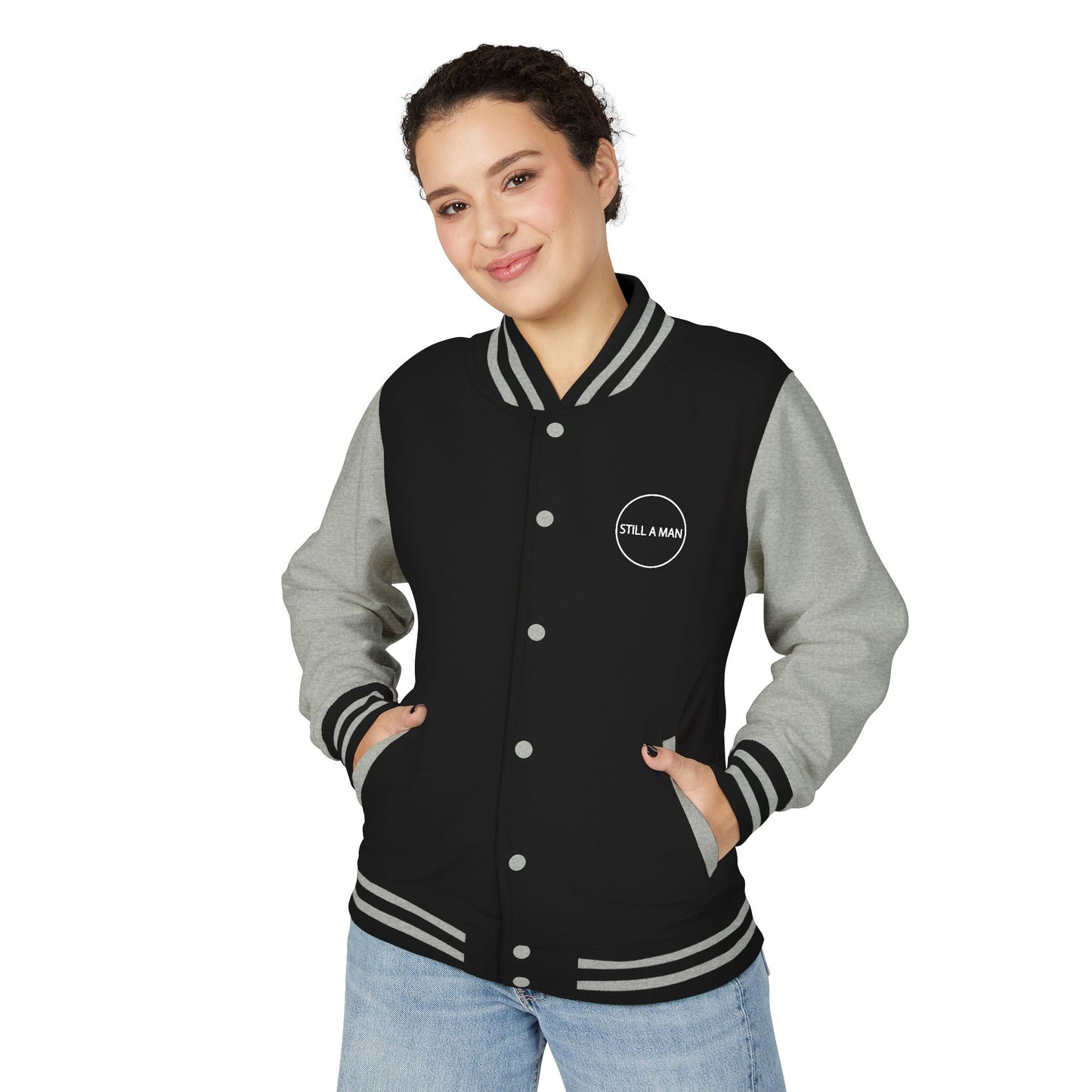 Letterman Jacket — "STILL A MAN" Varsity Jacket