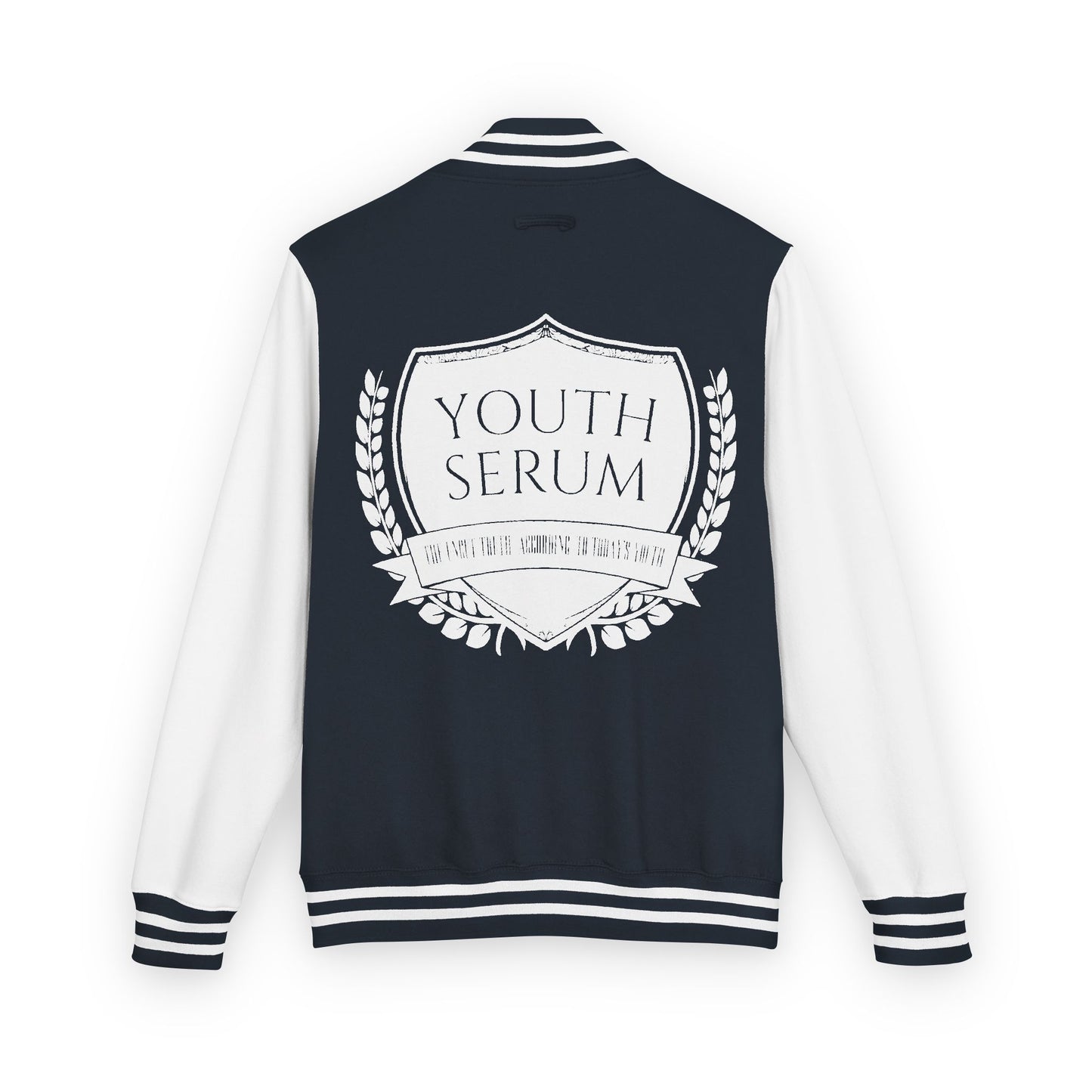 Letterman Jacket — Vintage Shield Crest Varsity Jacket