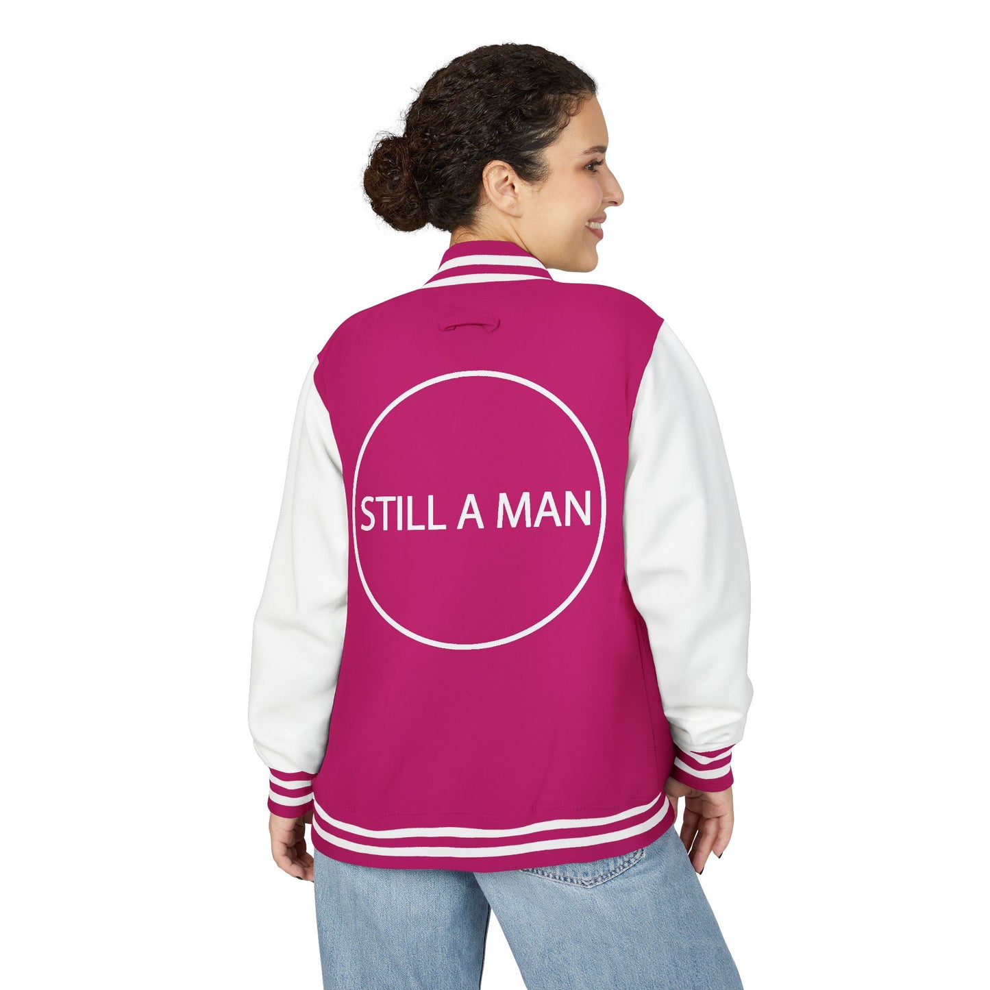 Letterman Jacket — "STILL A MAN" Varsity Jacket