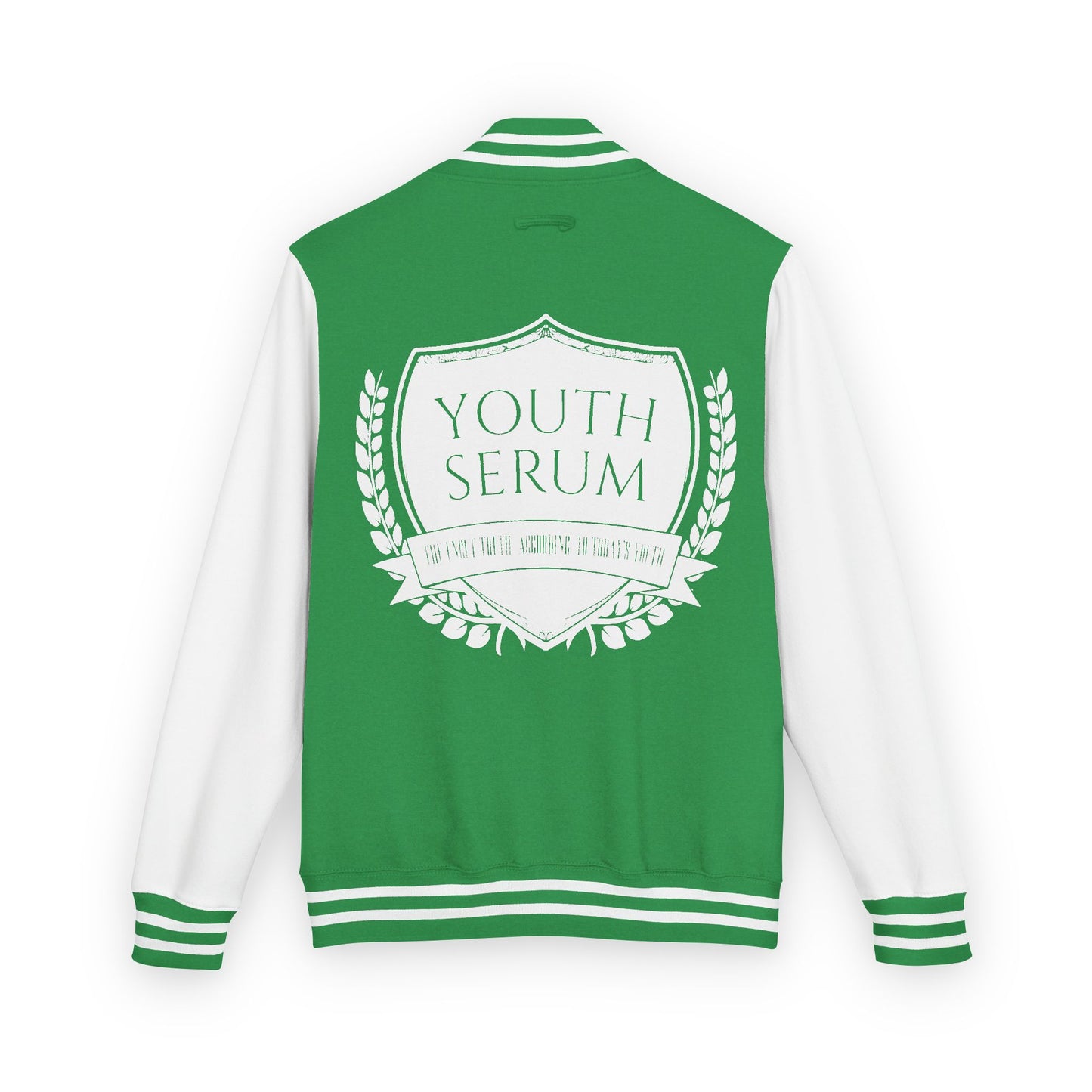 Letterman Jacket — Vintage Shield Crest Varsity Jacket