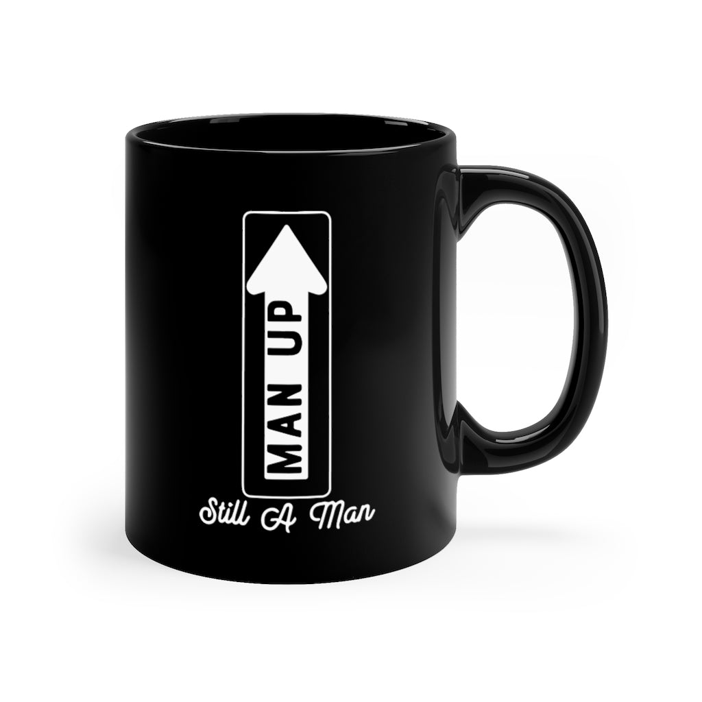 Black Coffee Mug, 11oz