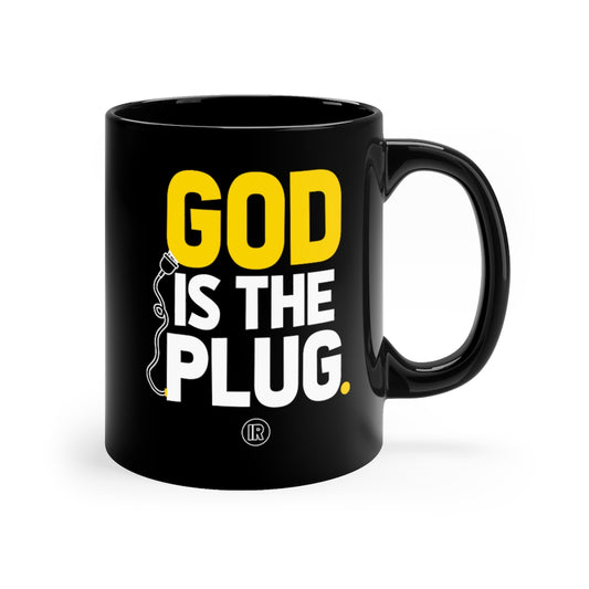 Black Coffee Mug, 11oz