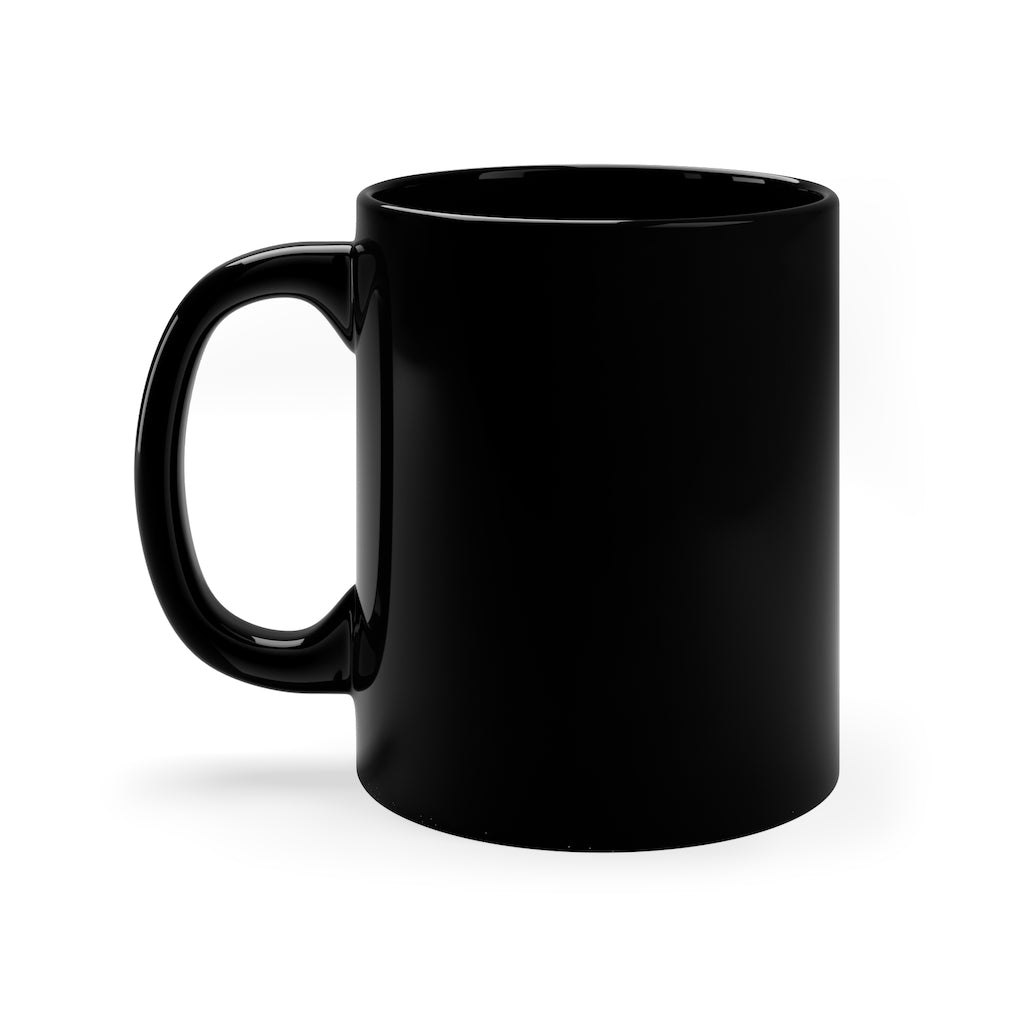 Black Coffee Mug, 11oz