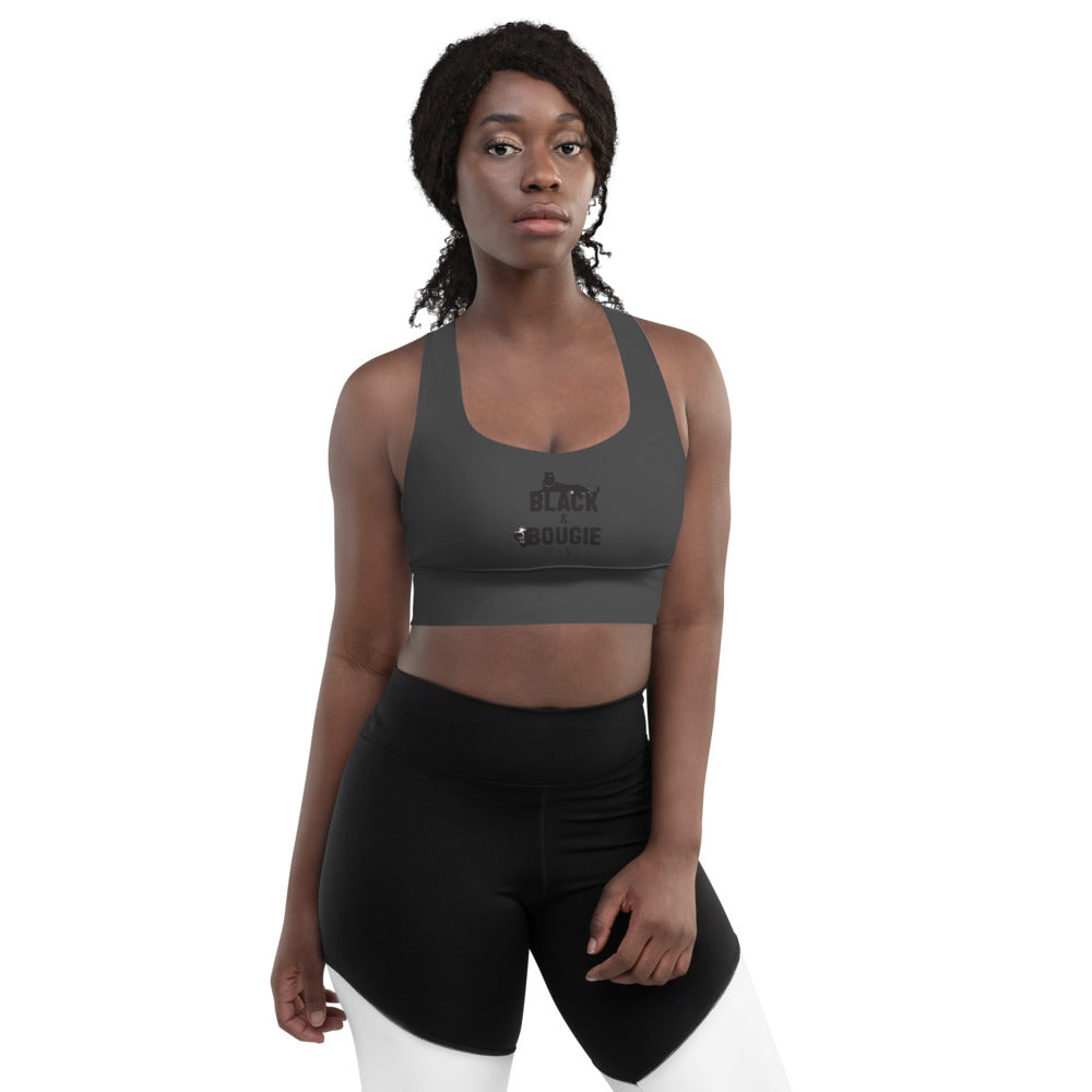 Longline sports bra