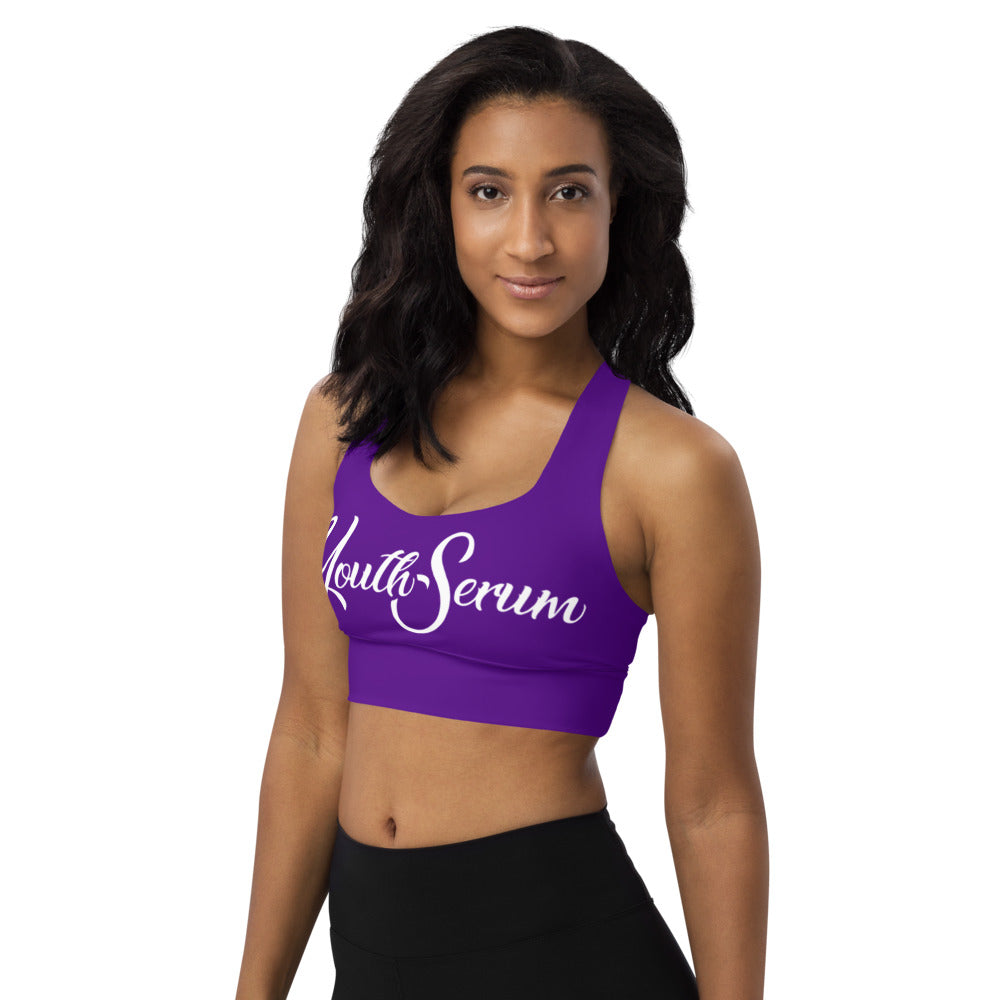 Longline sports bra