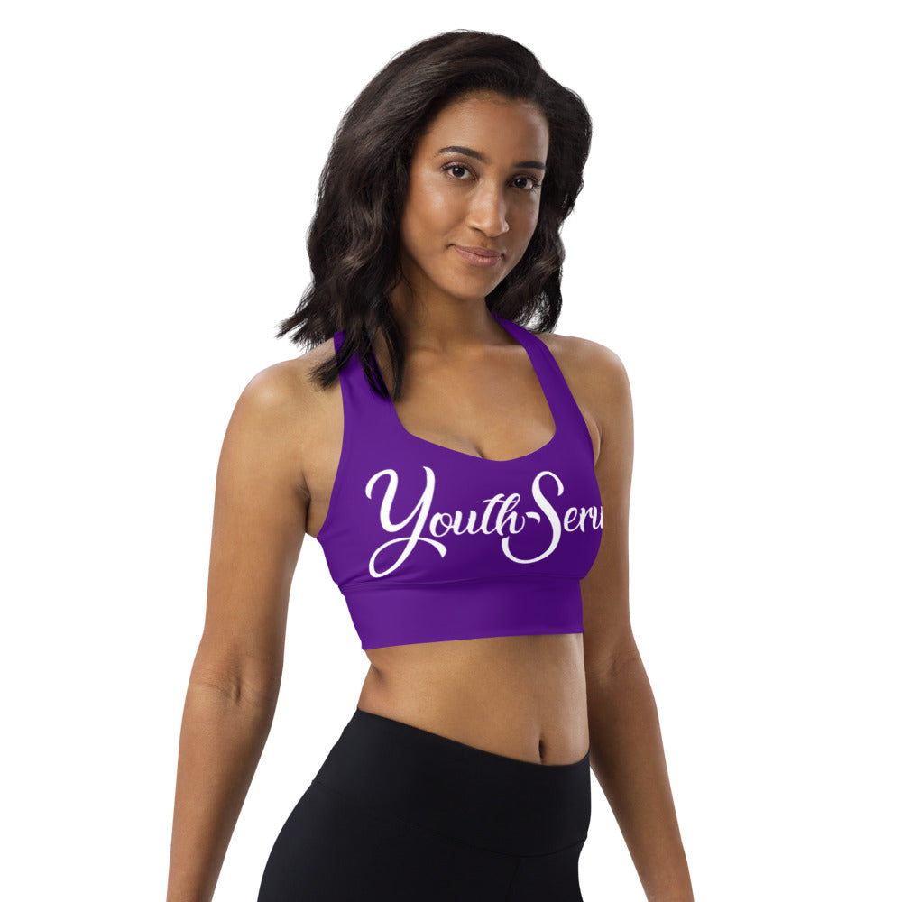 Longline sports bra