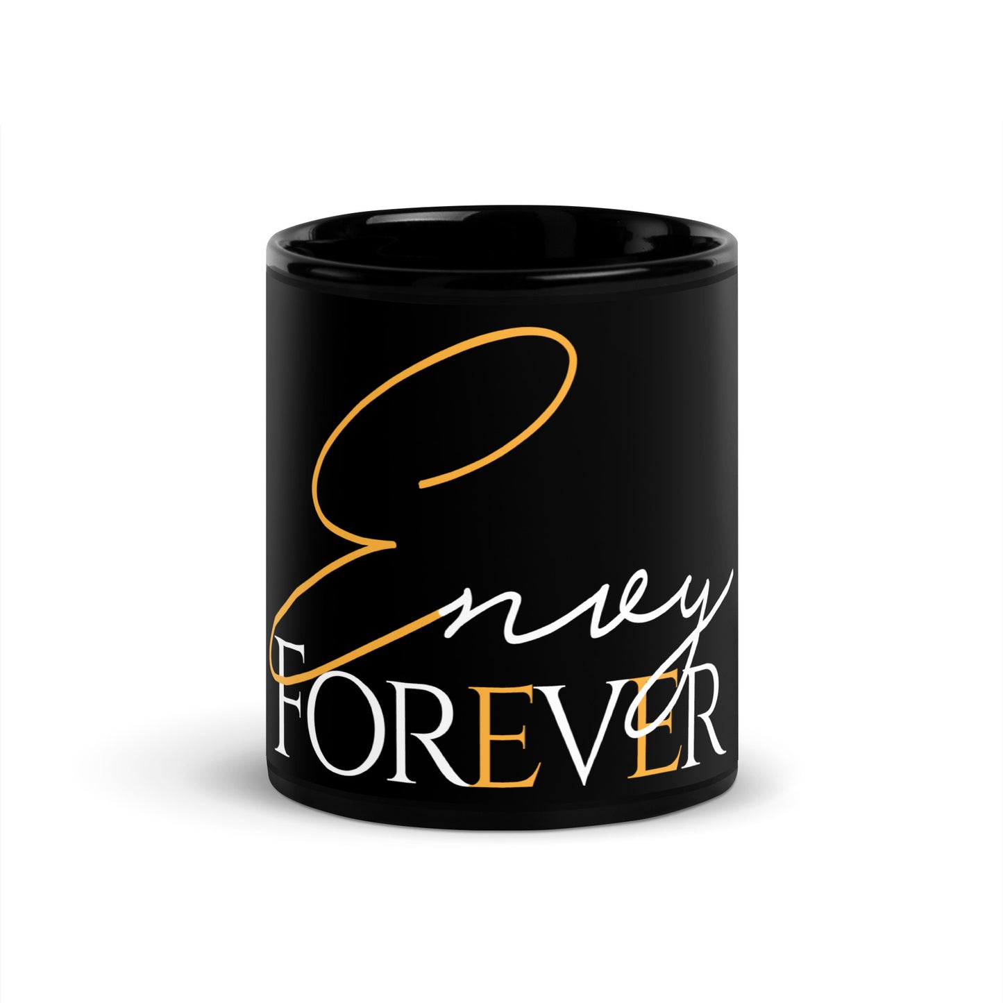 Black Glossy Mug