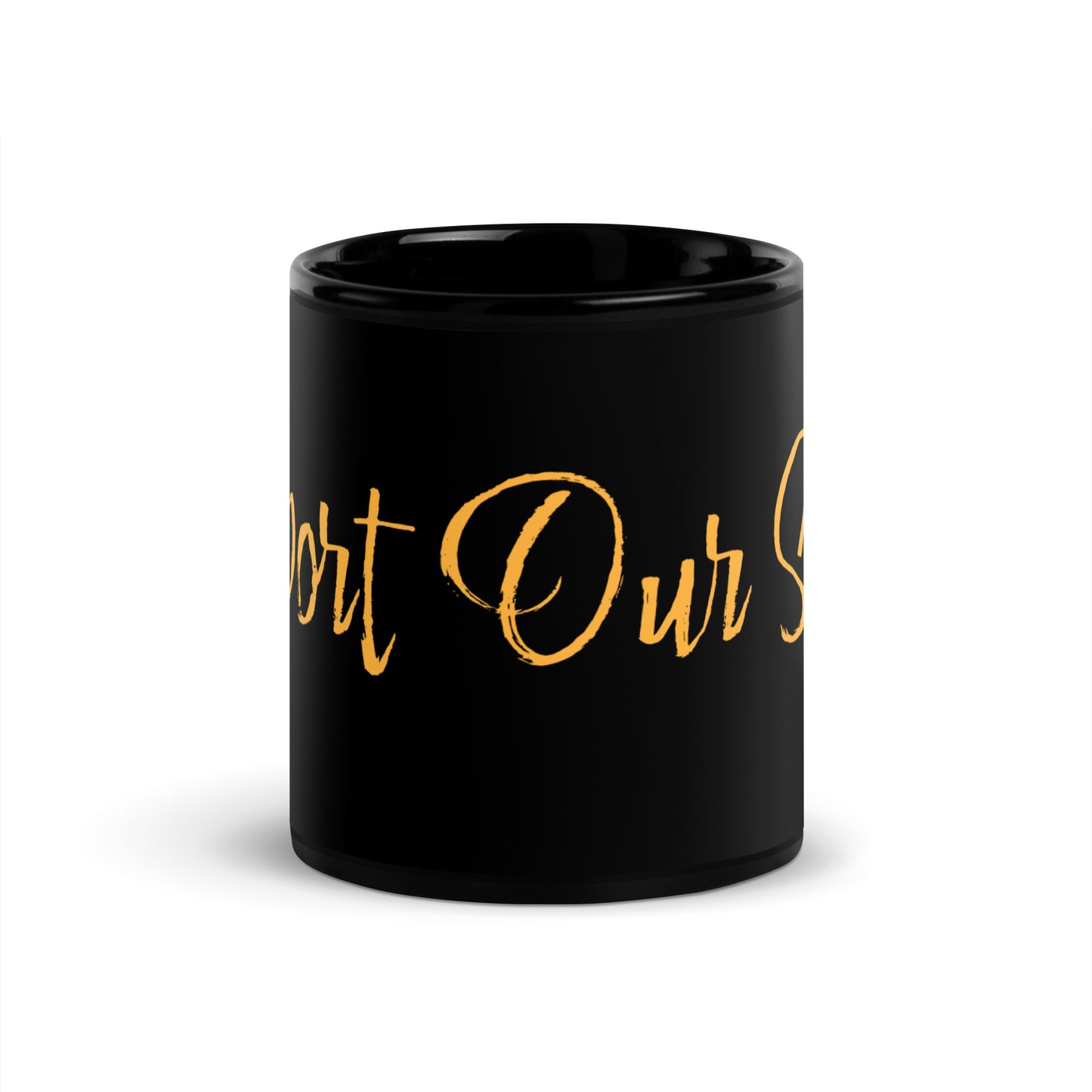 Black Glossy Mug