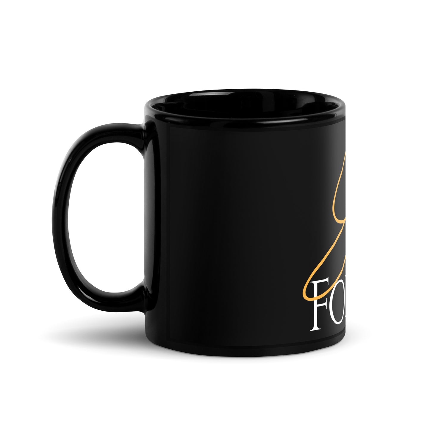 Black Glossy Mug