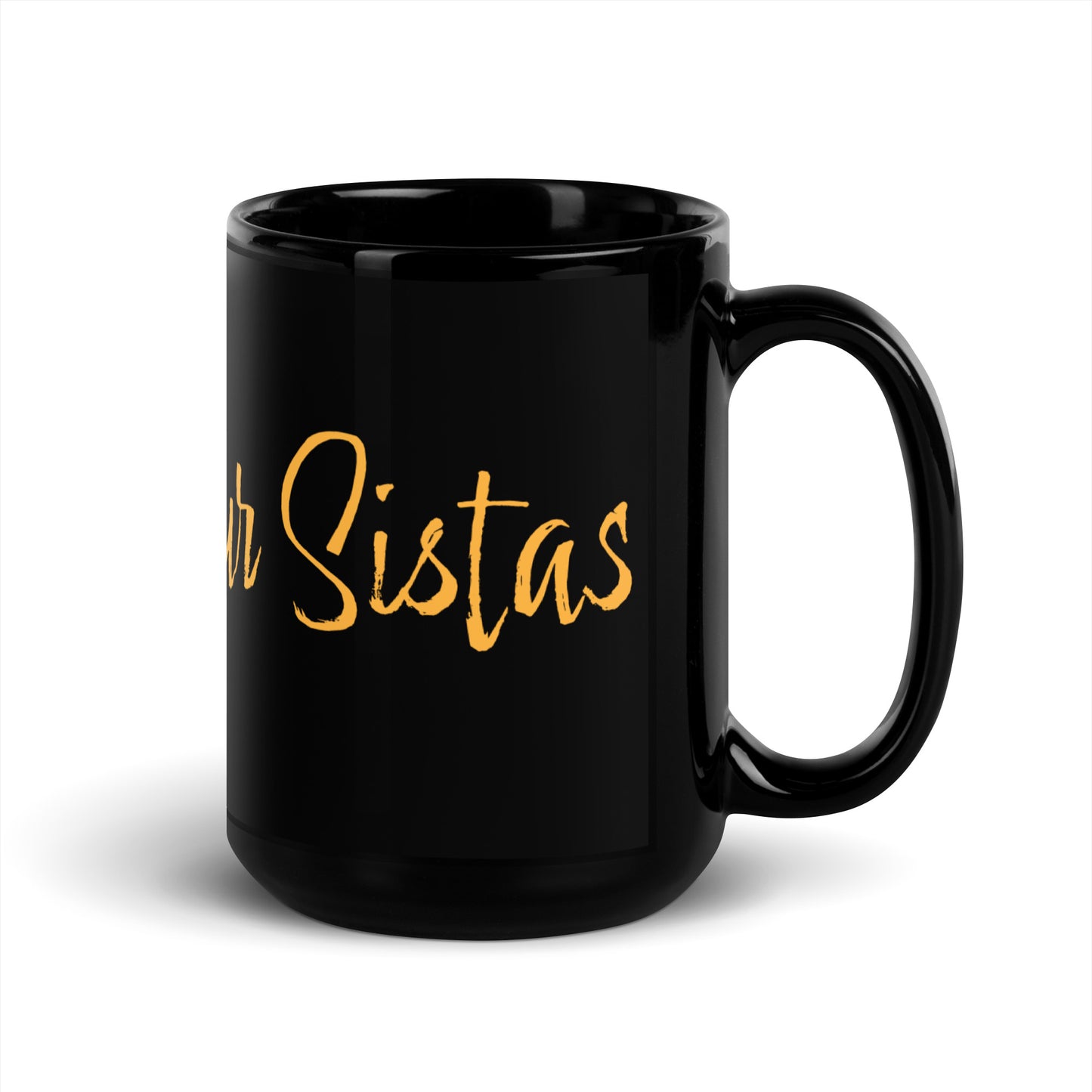 Black Glossy Mug