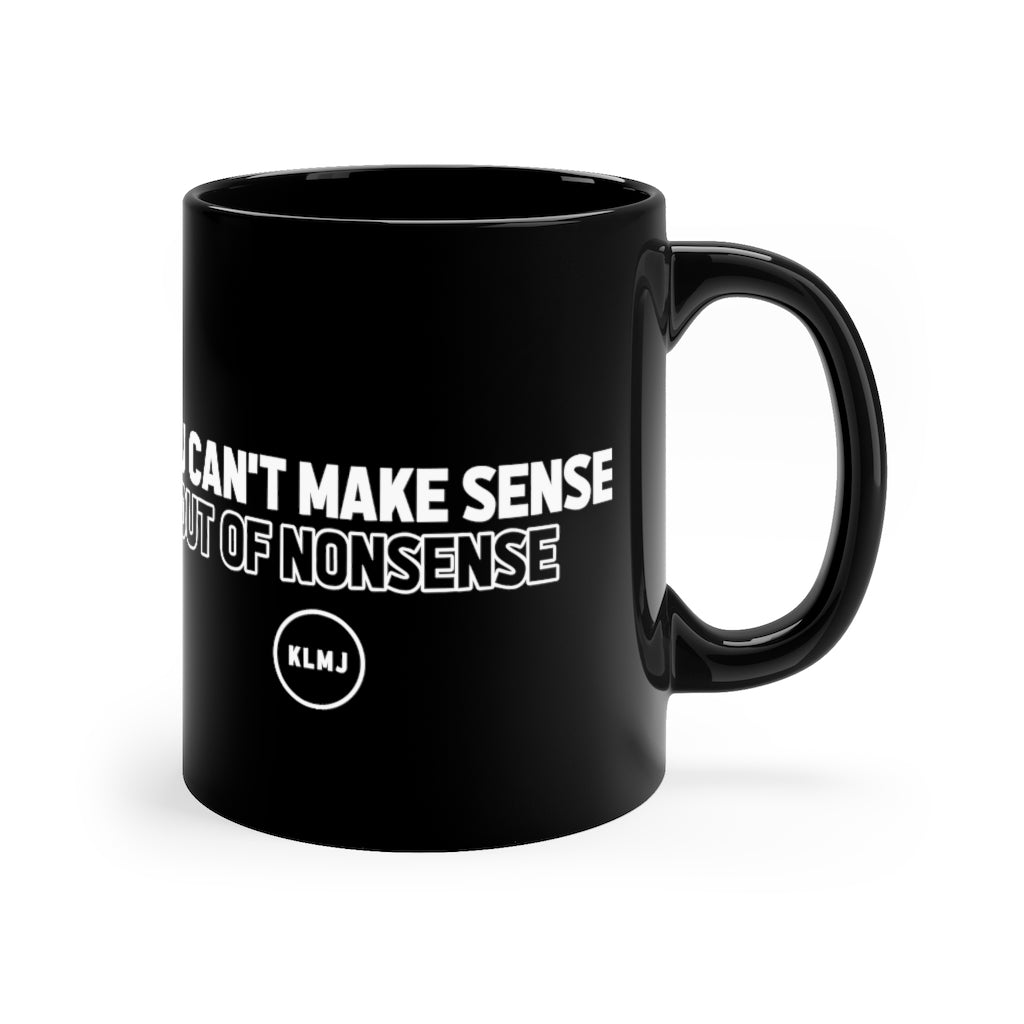 Black Coffee Mug, 11oz