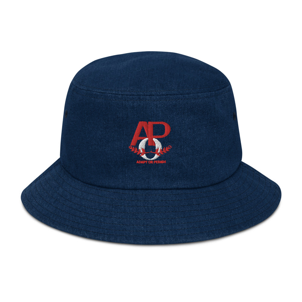 Denim bucket hat