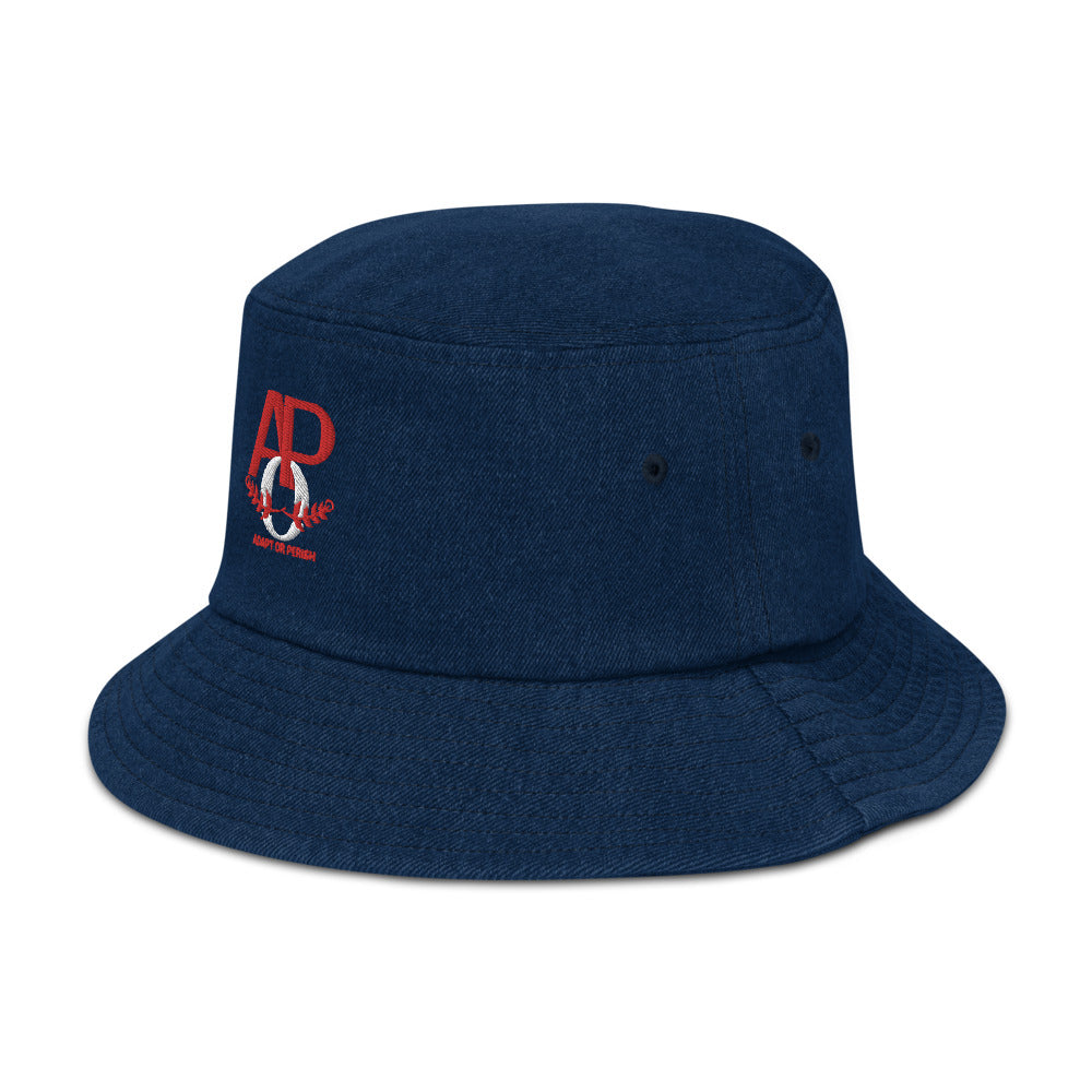 Denim bucket hat