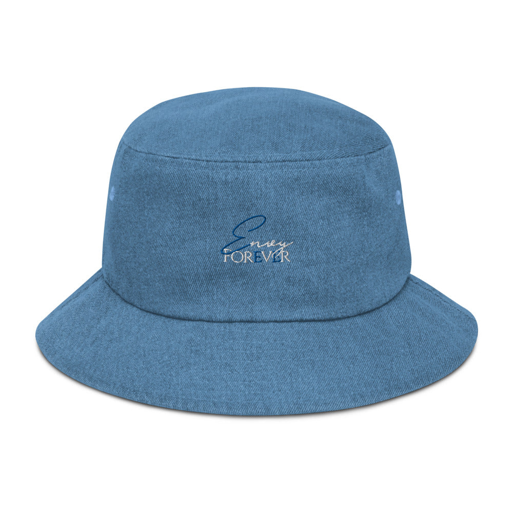 Denim bucket hat