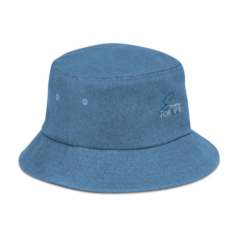 Denim bucket hat