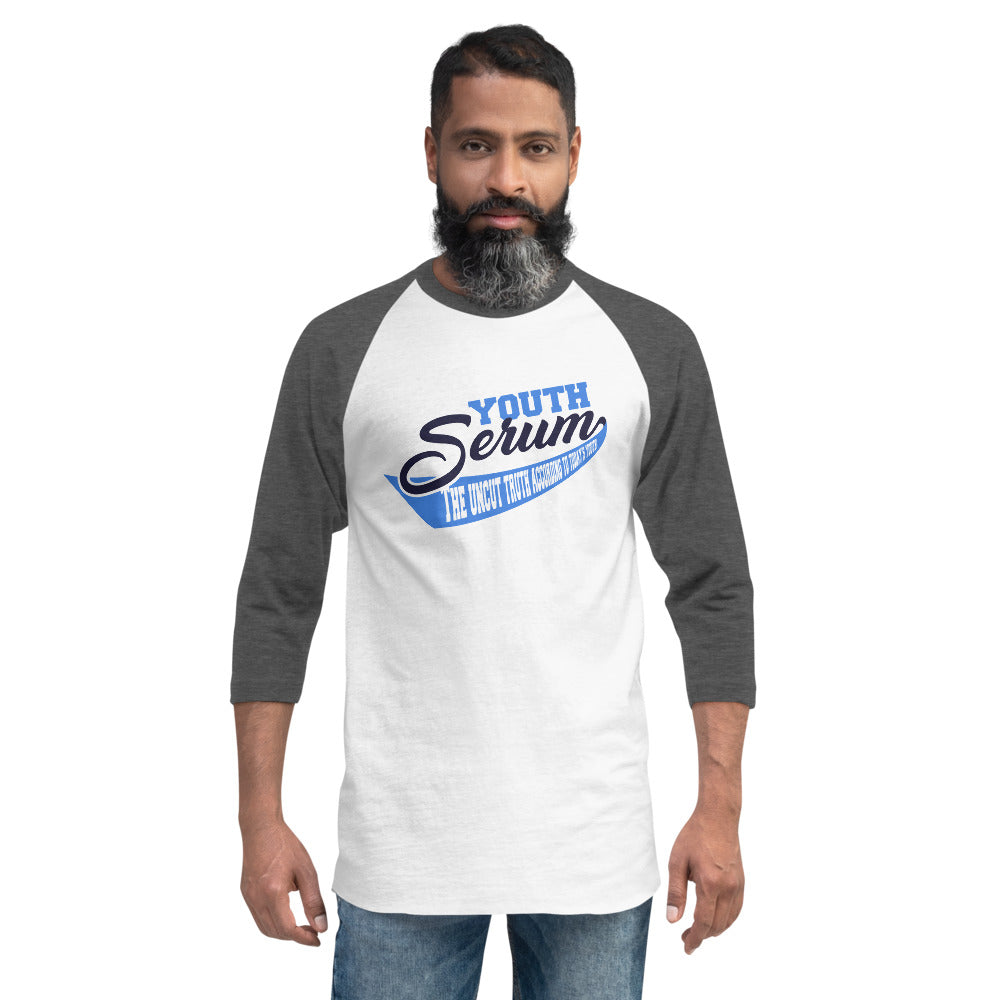 3/4 sleeve raglan shirt