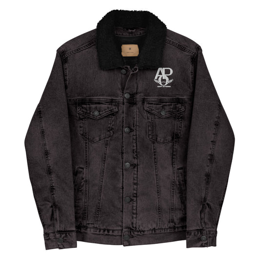 Unisex denim sherpa jacket